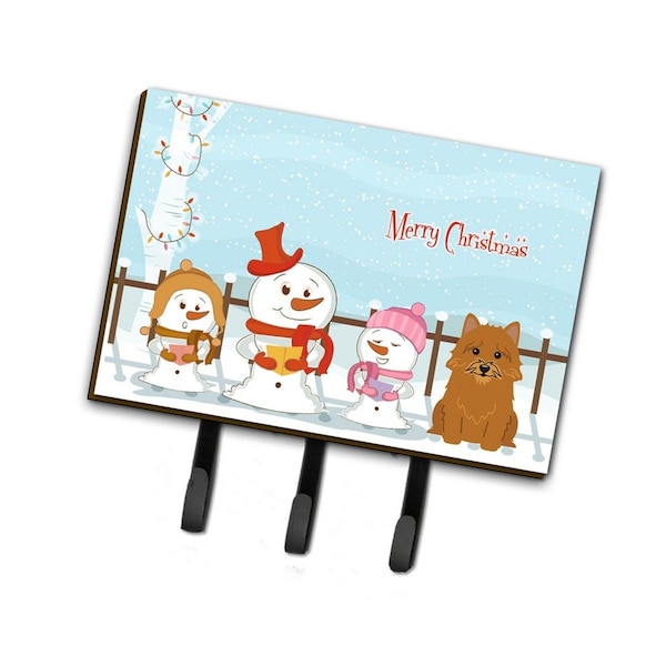 Jensendistributionservices Merry Christmas Carolers Norwich Terrier Leash or Key Holder MI1711055 - main